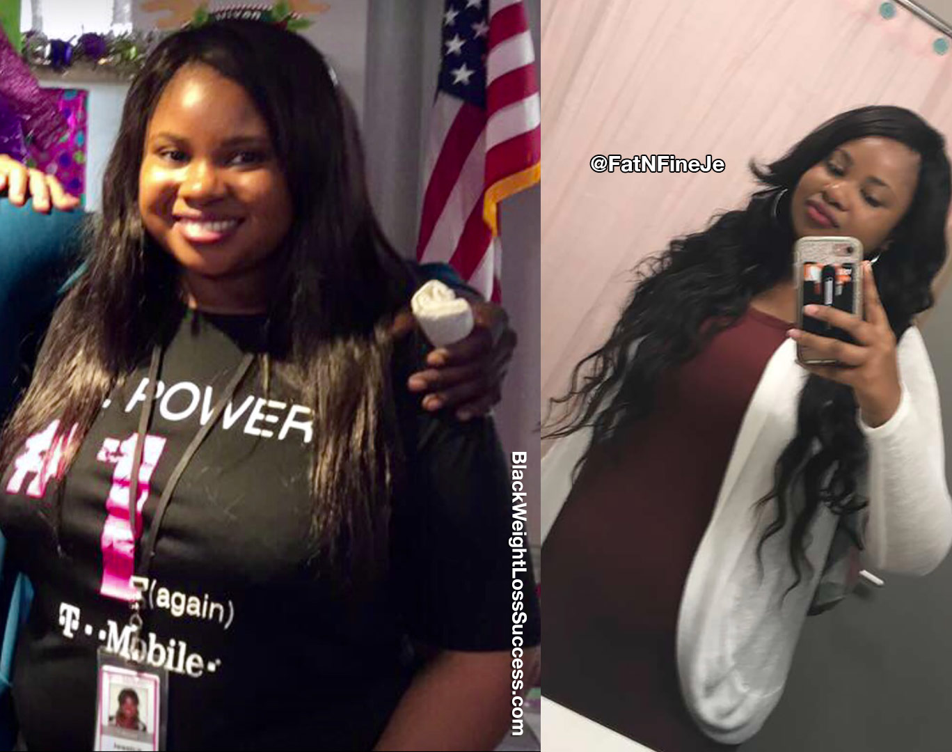 Je'Tara weight loss journey