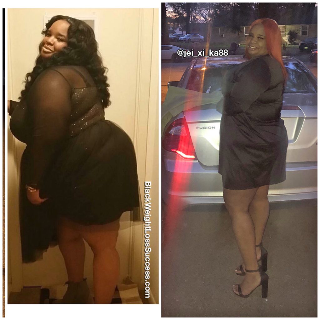 Jessica lost 135 pounds | Black Weight Loss Success