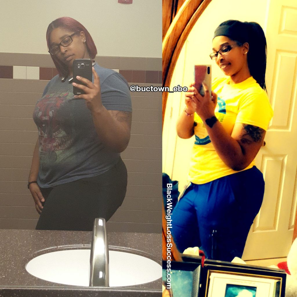 Ebony Lost 101 Pounds Black Weight Loss Success