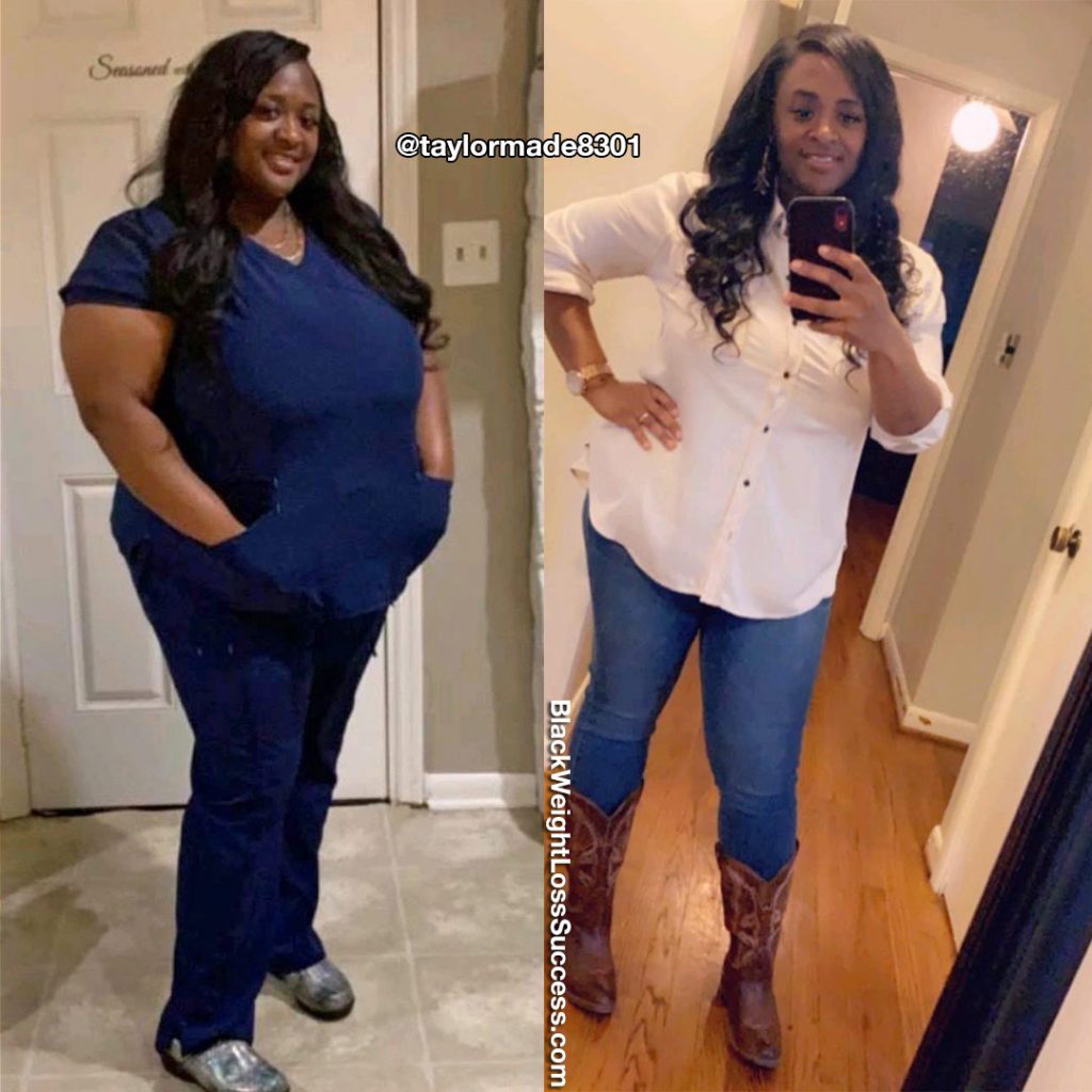 Tia lost 142 pounds | Black Weight Loss Success
