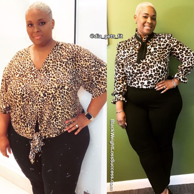 Andia lost 101 pounds | Black Weight Loss Success