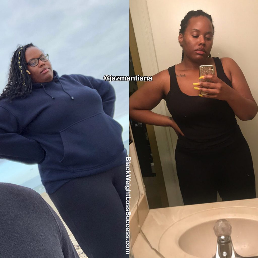 Jazman lost 116 pounds | Black Weight Loss Success