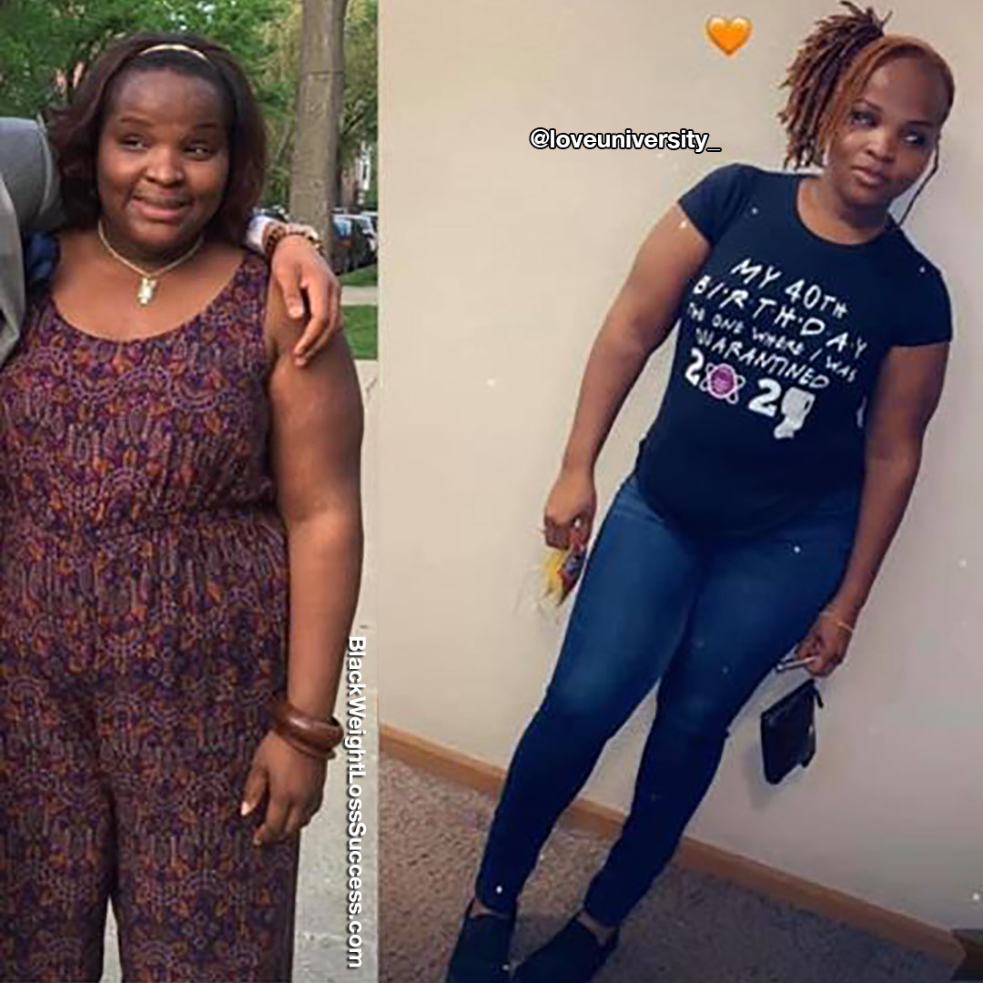 Tanica lost 50 pounds and kept the pounds off | Black Weight Loss Success