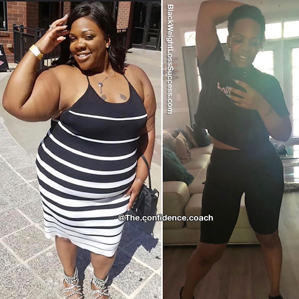 Salewa lost 142 pounds | Black Weight Loss Success