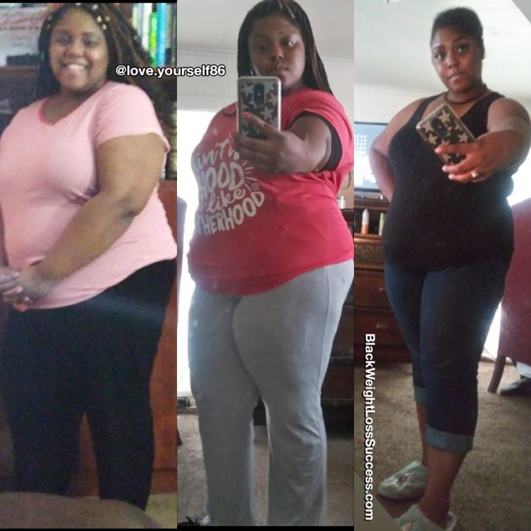 Ashton lost 37 pounds | Black Weight Loss Success