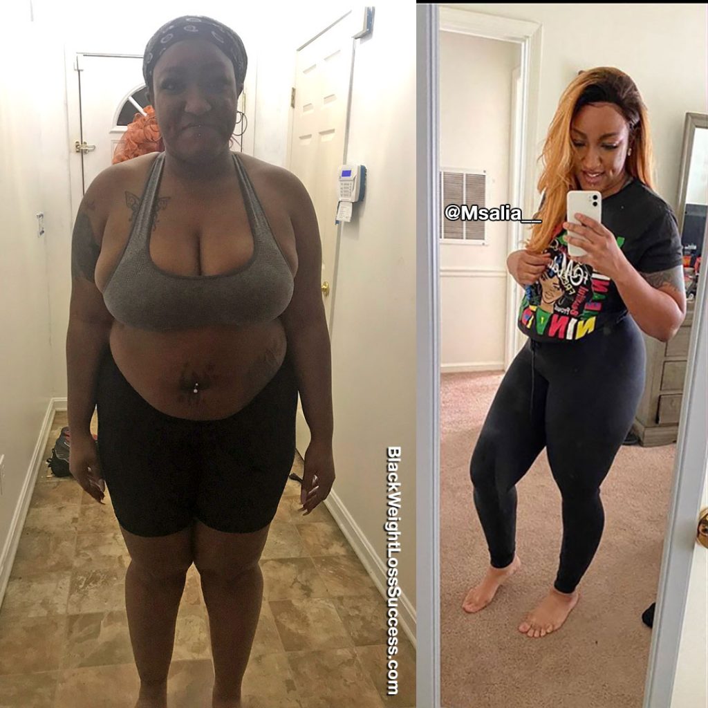 Connie lost 102 pounds | Black Weight Loss Success