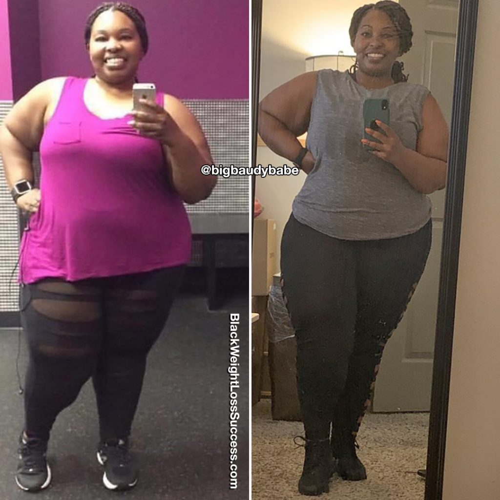 Jessica lost 40 pounds | Black Weight Loss Success