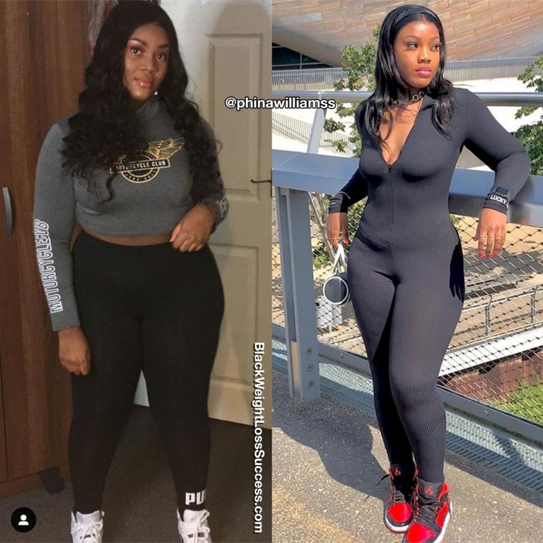 Raphina lost 21 pounds | Black Weight Loss Success