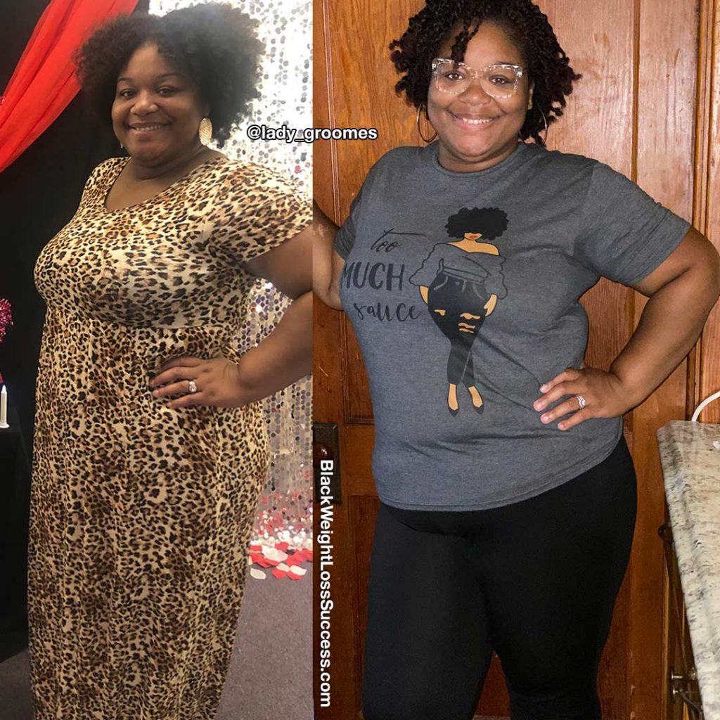 Felecia lost 31 pounds | Black Weight Loss Success