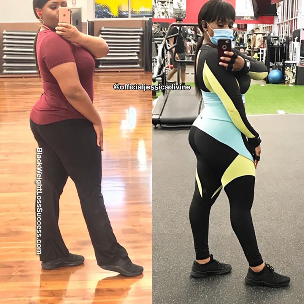 Jessica lost 31 pounds | Black Weight Loss Success