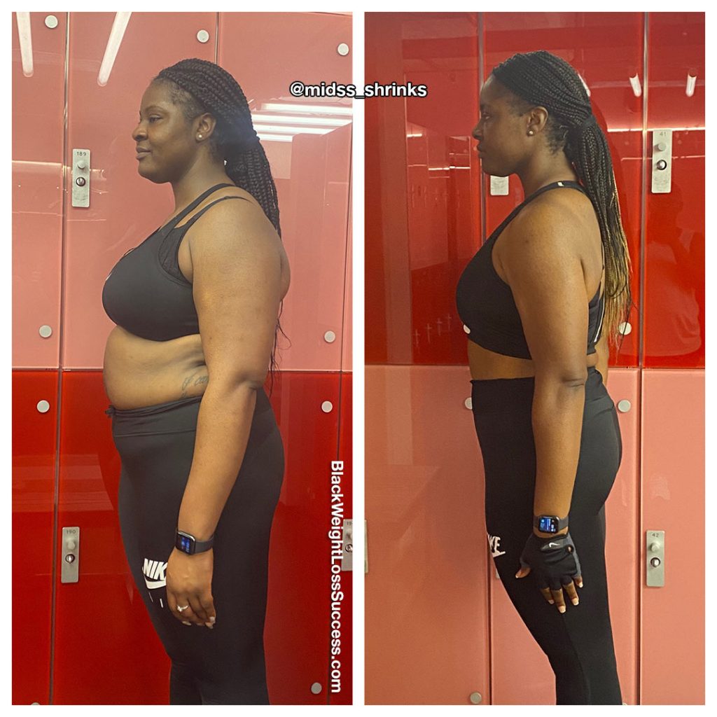 mide-lost-86-pounds-39kg-black-weight-loss-success