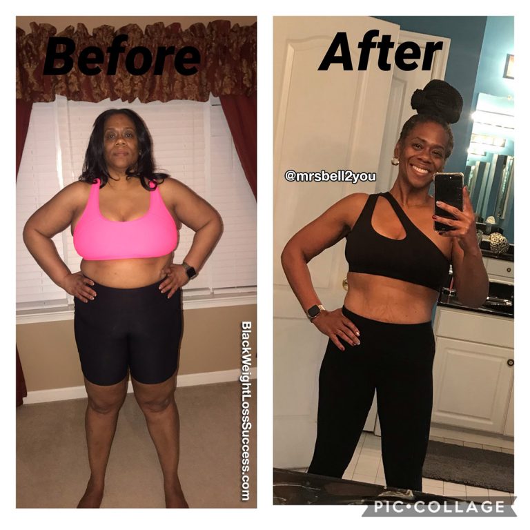 Angela lost 83 pounds | Black Weight Loss Success