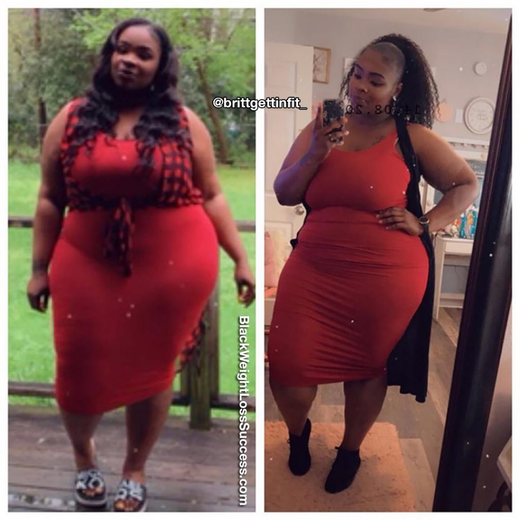 Brittany Lost Pounds Black Weight Loss Success