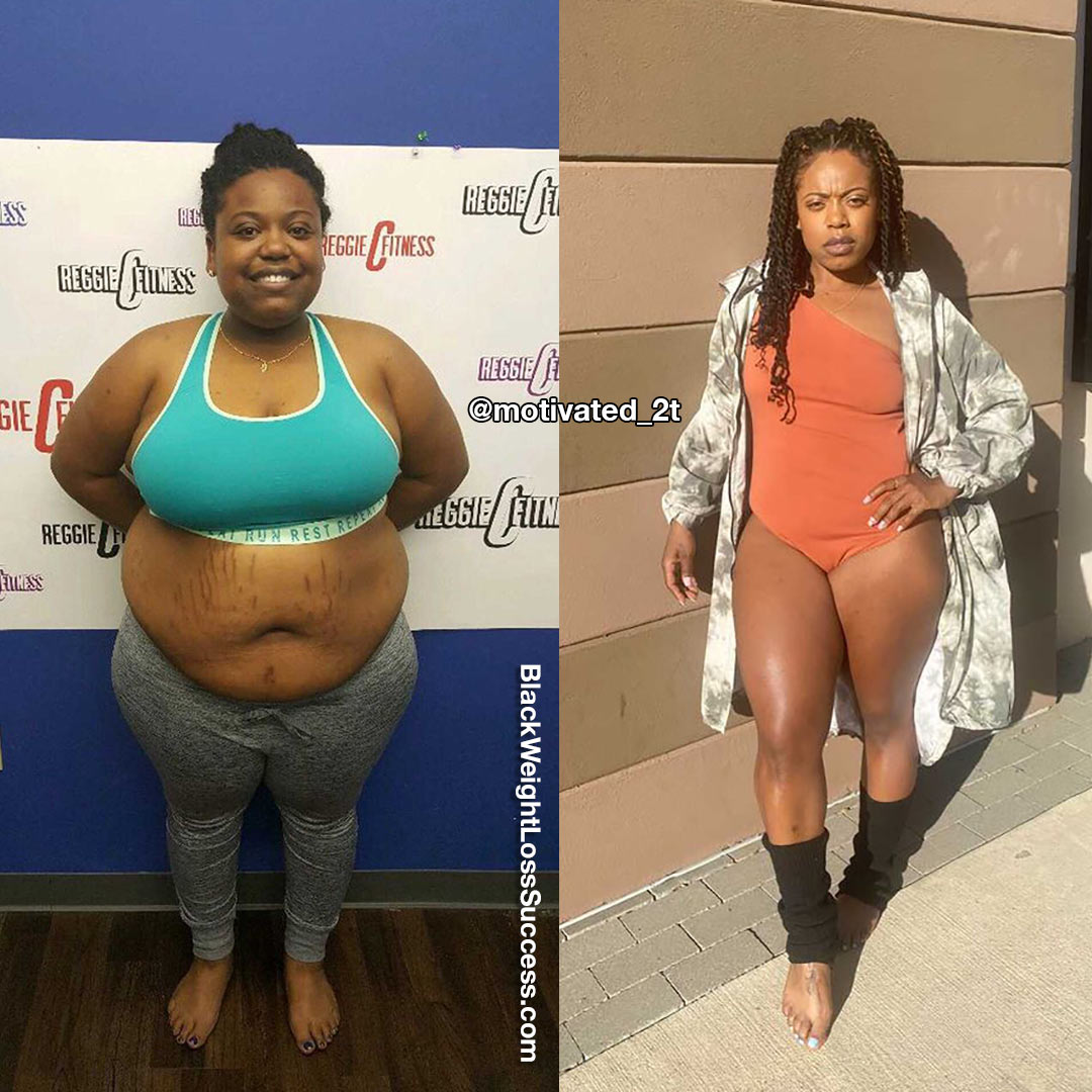 Brianna Lost 112 Pounds Black Weight Loss Success 