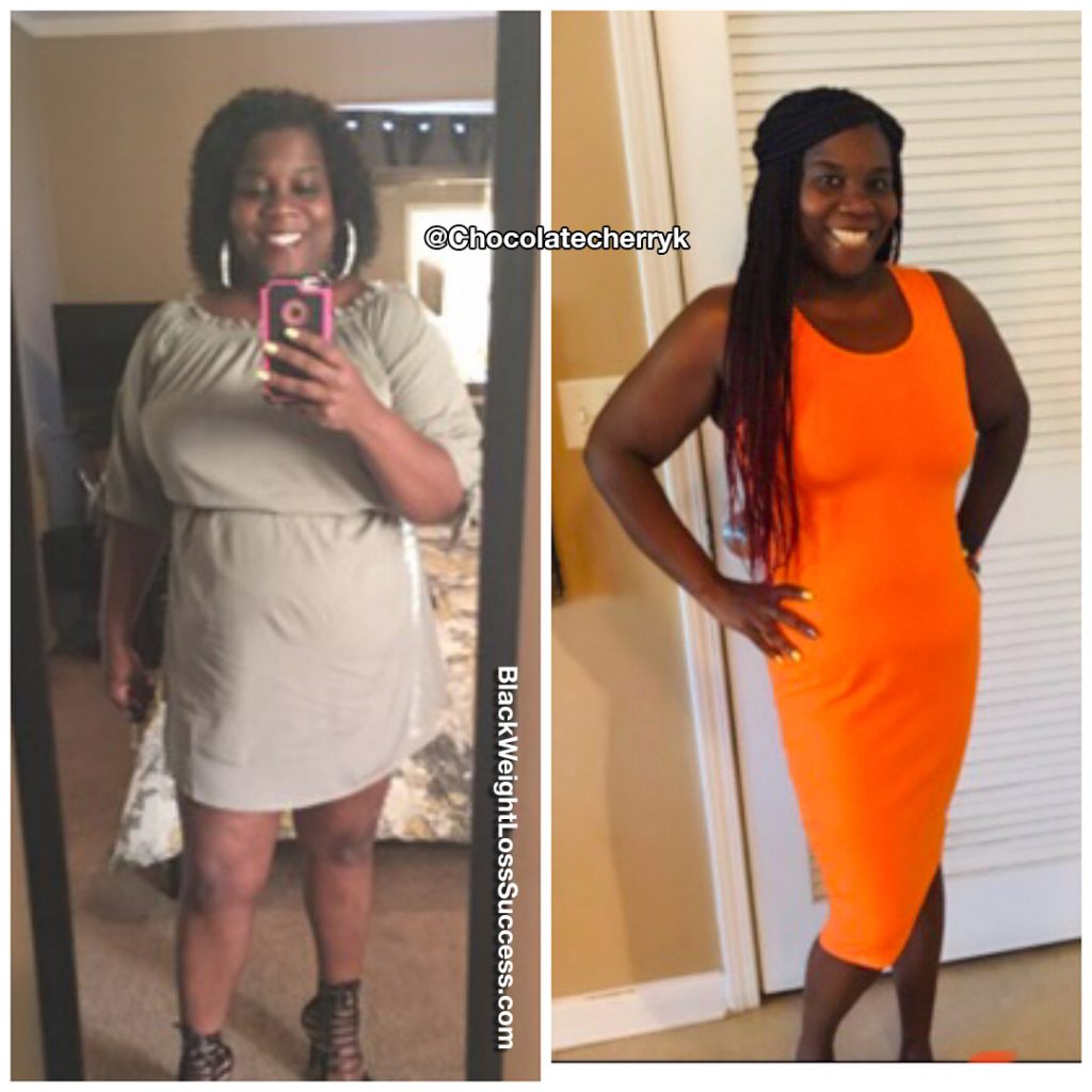 Keisha lost 40 pounds | Black Weight Loss Success