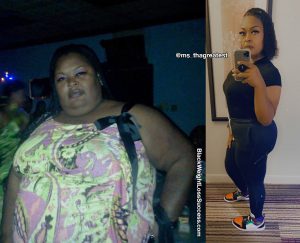 LaShunta lost 260 pounds | Black Weight Loss Success