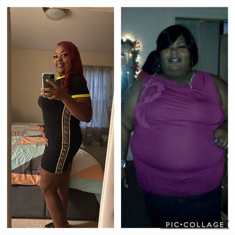 LaShunta lost 260 pounds | Black Weight Loss Success