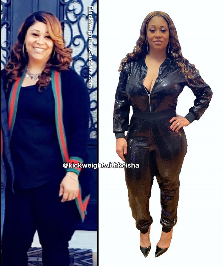 Keisha Lost 90 Pounds Black Weight Loss Success 