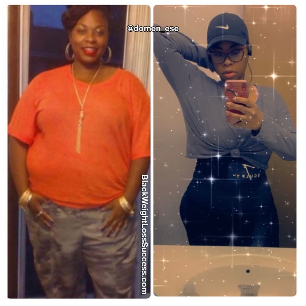 Dorinda lost 106 pounds | Black Weight Loss Success