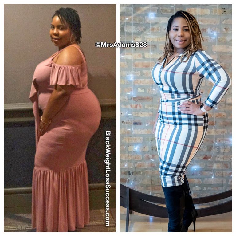 Crystal lost 75+ pounds | Black Weight Loss Success