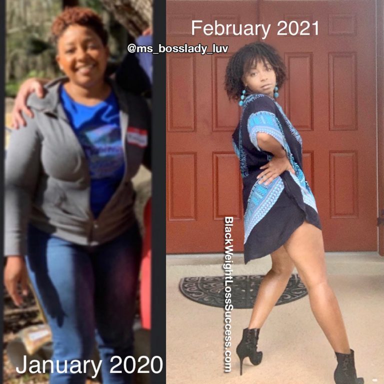Precious lost 24 pounds | Black Weight Loss Success