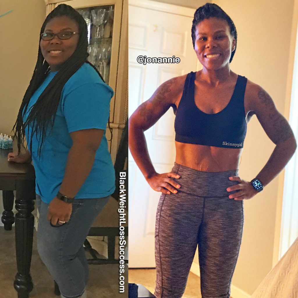 Antwonette lost 90 pounds | Black Weight Loss Success