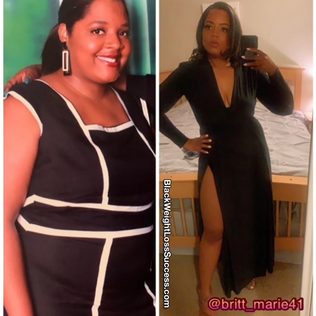 Brittany Lost 72 Pounds | Black Weight Loss Success