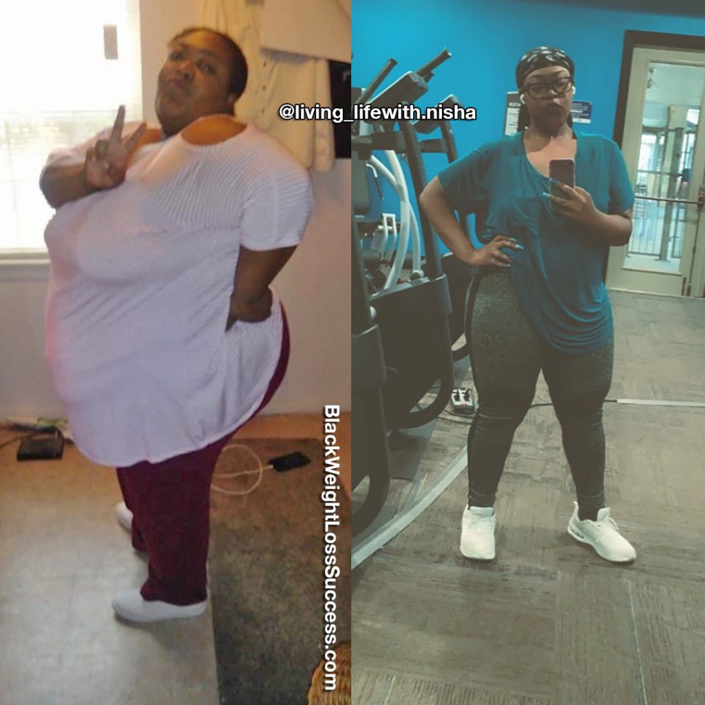 Shenisha lost over 200 pounds | Black Weight Loss Success