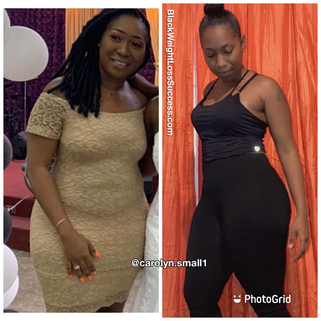 Carolyn lost 27 pounds | Black Weight Loss Success