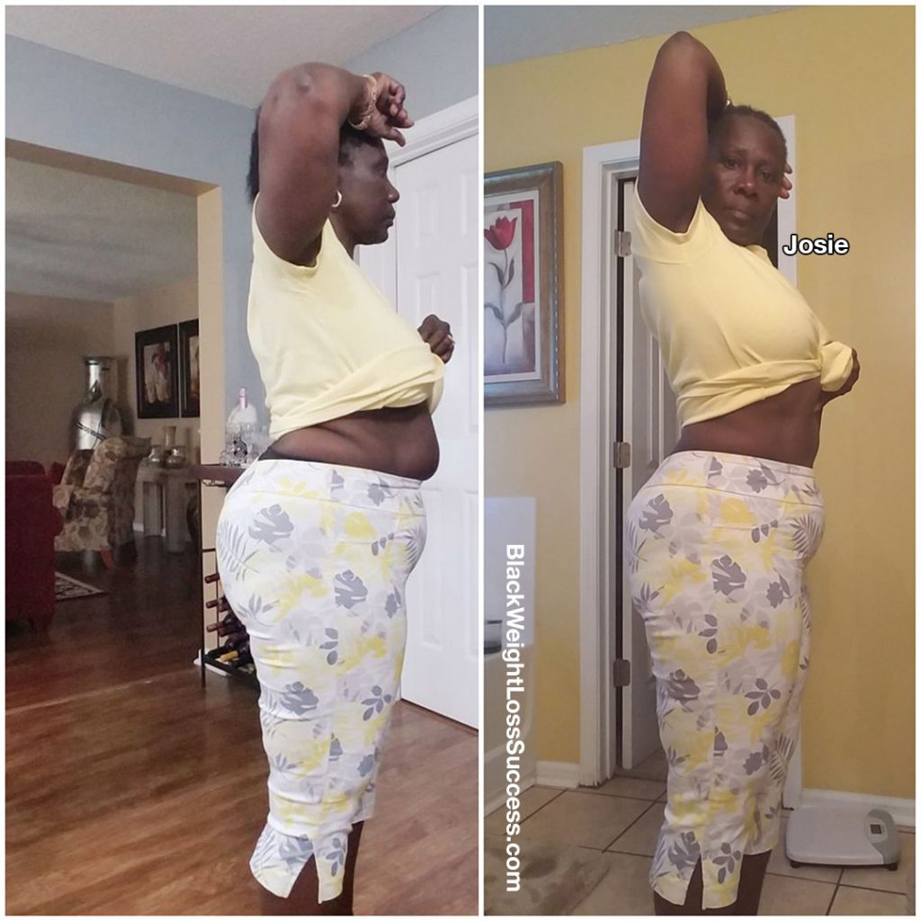 Josephine lost 32 pounds | Black Weight Loss Success