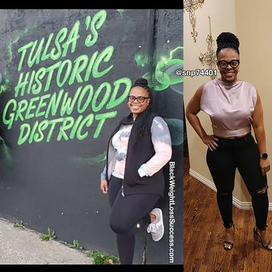 Shontay lost 53 pounds