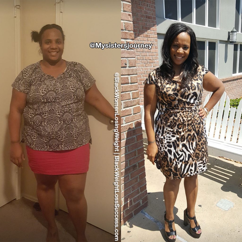 Sierra lost 80+ pounds | Black Weight Loss Success