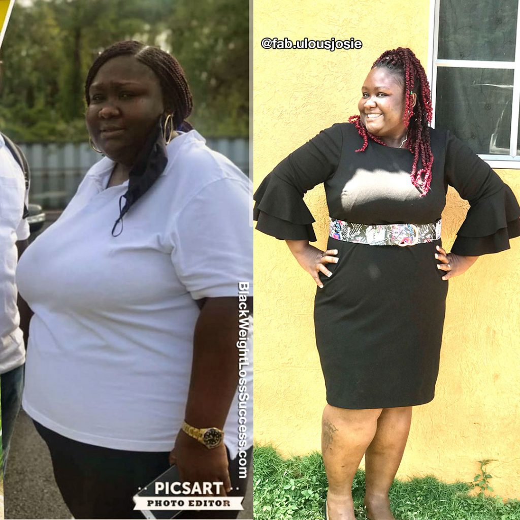 Josie Ann lost 66 pounds | Black Weight Loss Success