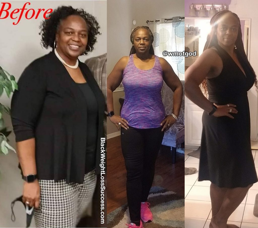 Lorinda lost 60 pounds | Black Weight Loss Success