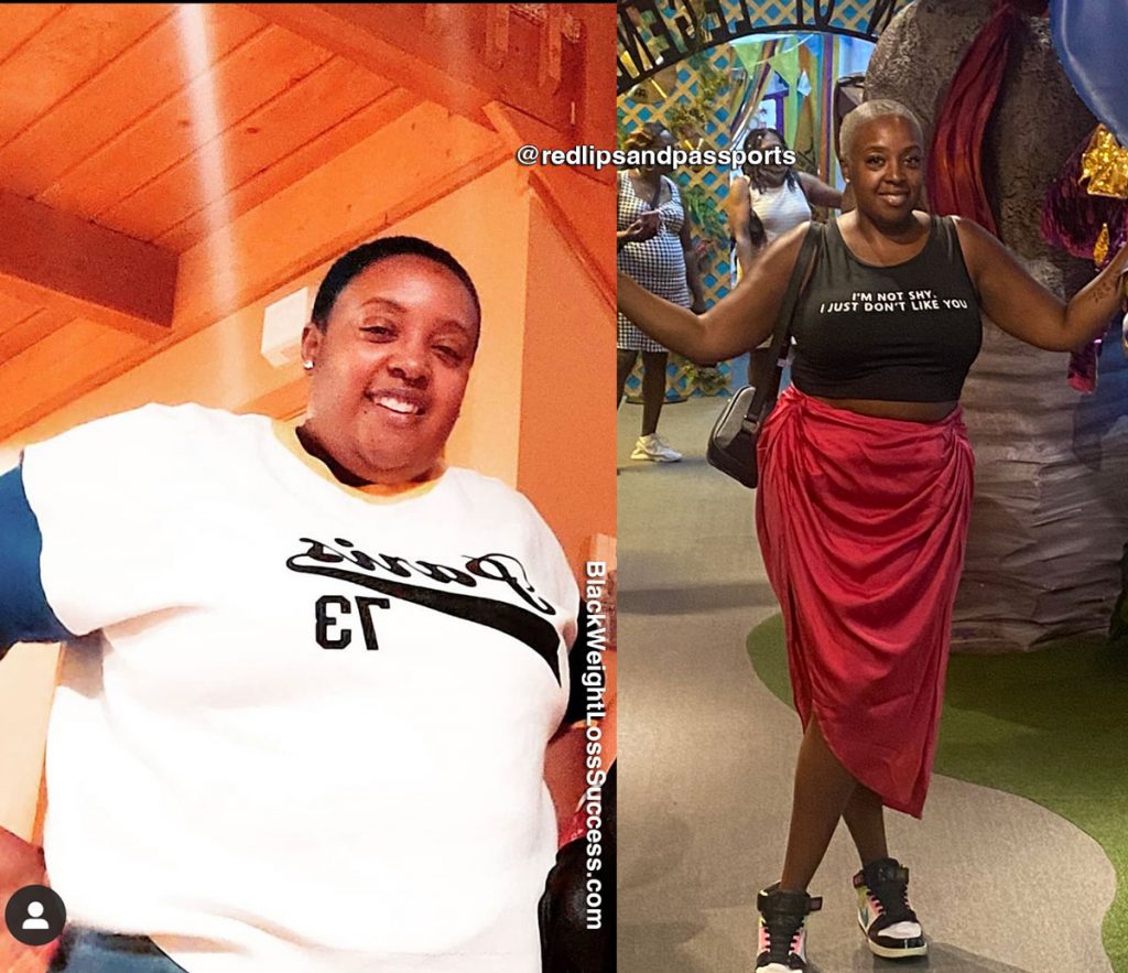 Jennifer lost 83 pounds | Black Weight Loss Success