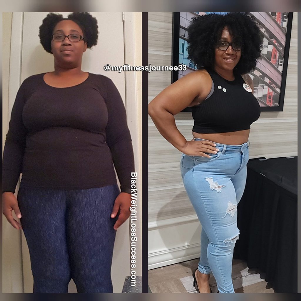 April lost 30+ pounds | Black Weight Loss Success