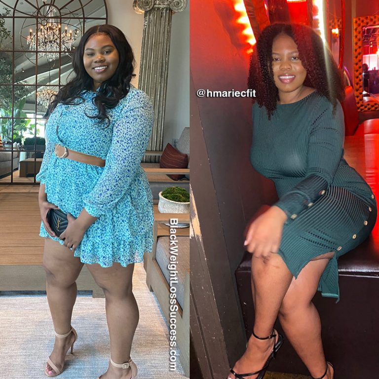 Hannah Marie Lost 48 Pounds Black Weight Loss Success