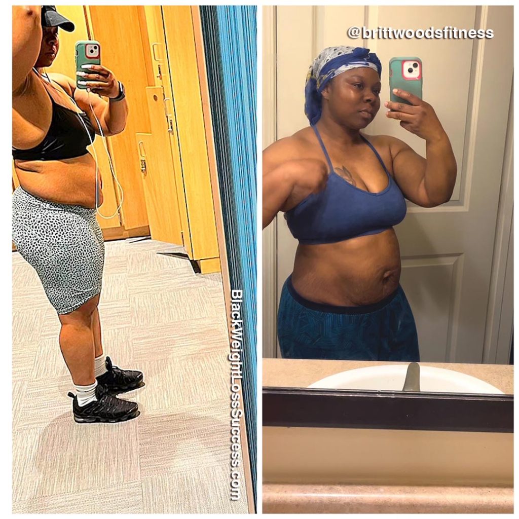 Brittany’s Transformation Story | Black Weight Loss Success