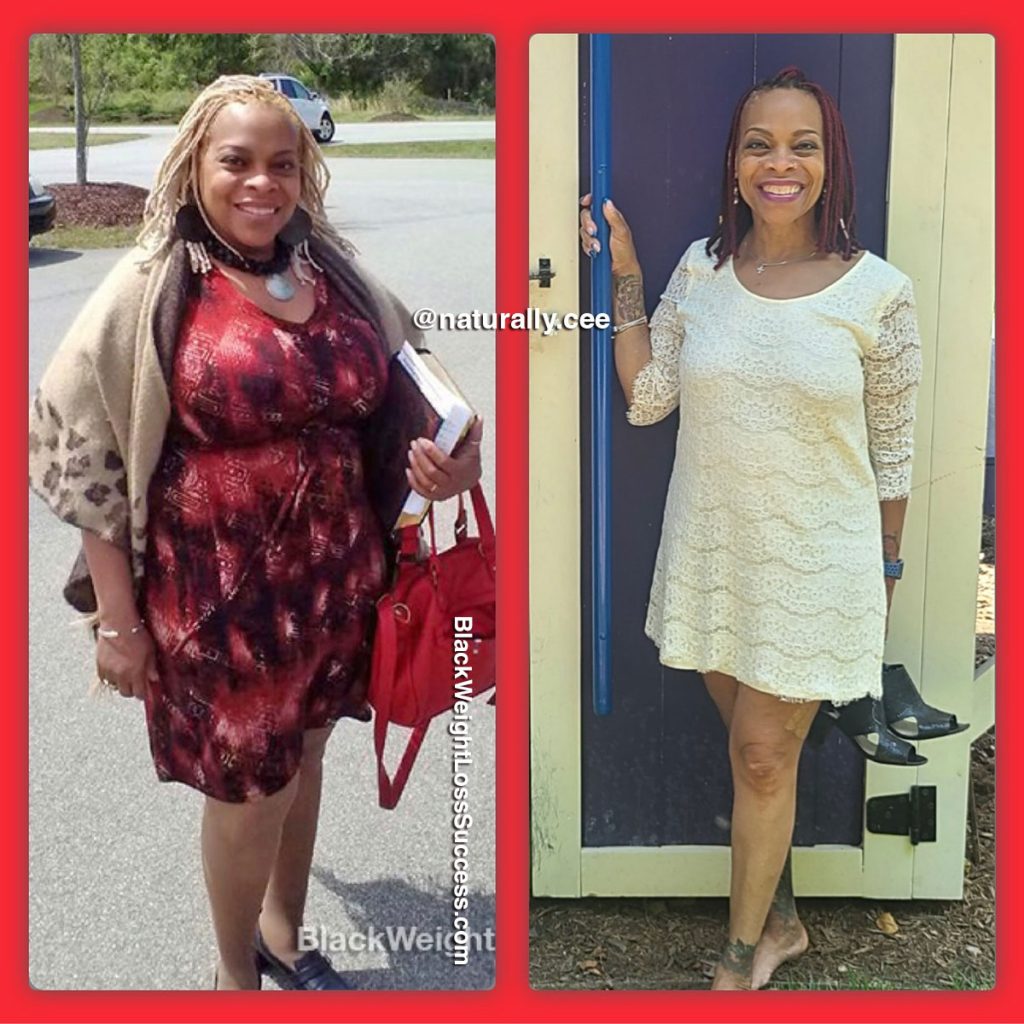 Cee Lost 68 Pounds Black Weight Loss Success