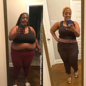 Wiltonja lost 130 pounds | Black Weight Loss Success