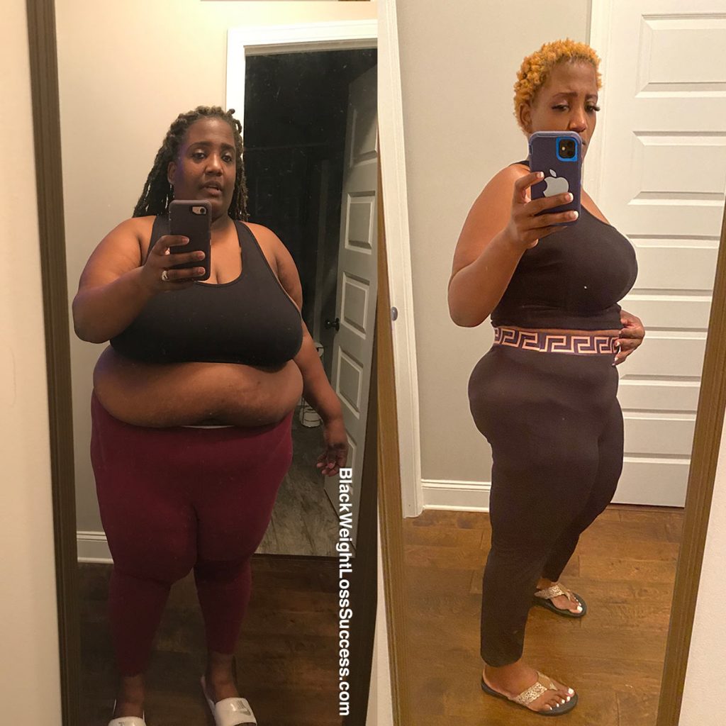 Wiltonja lost 130 pounds | Black Weight Loss Success