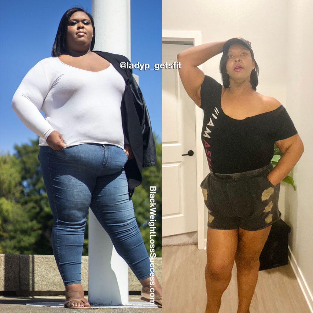 Pilar lost 210 pounds | Black Weight Loss Success