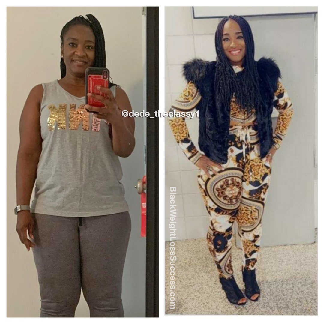 Robin lost 30 pounds | Black Weight Loss Success