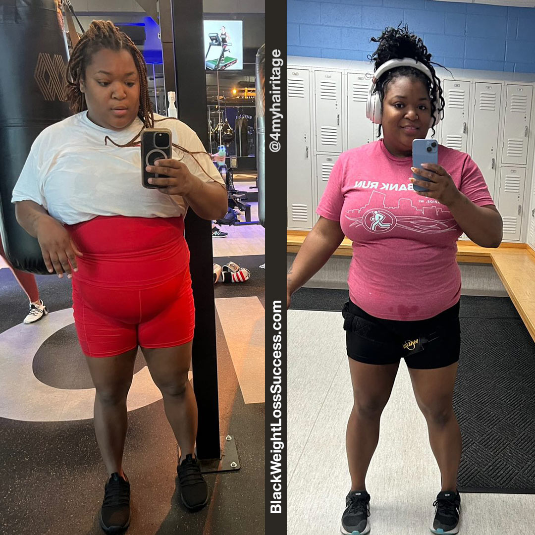 Recka’s Inspiring Journey: How She Shed 40 Pounds and Found Black Weight Loss Success