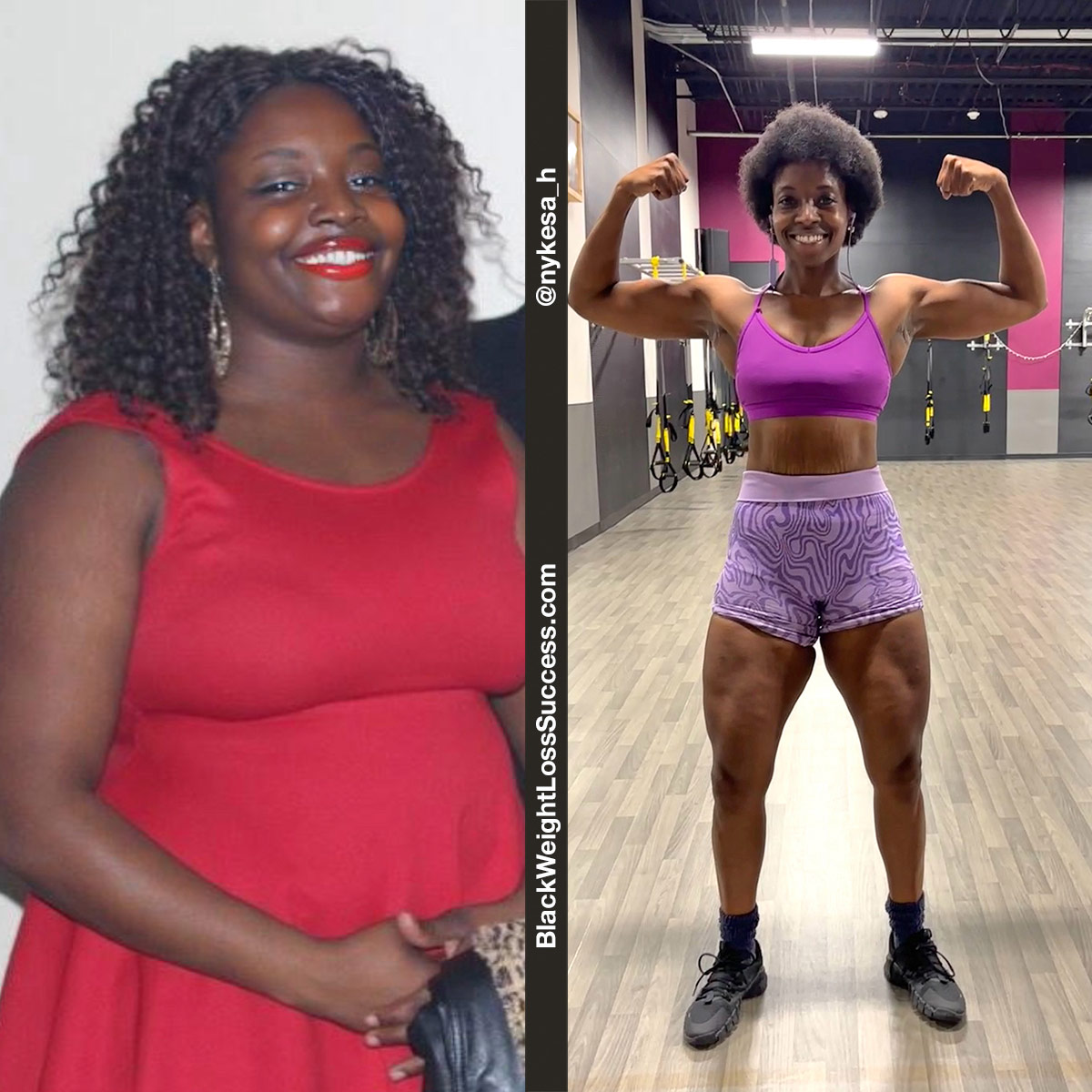 From Heavy to Healthy: Nykesa’s Black Weight Loss Journey