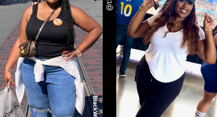 Brittany before and after weight loss