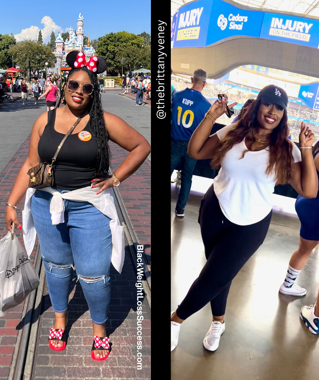 Brittany misplaced 56 kilos | Black Weight Loss Success