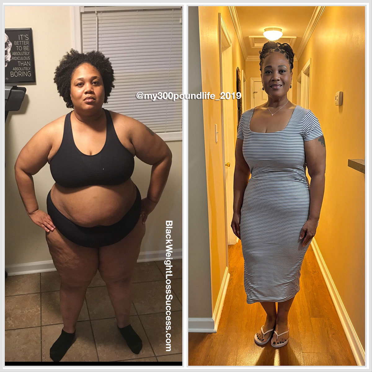 Elisha misplaced 119 kilos | Black Weight Loss Success