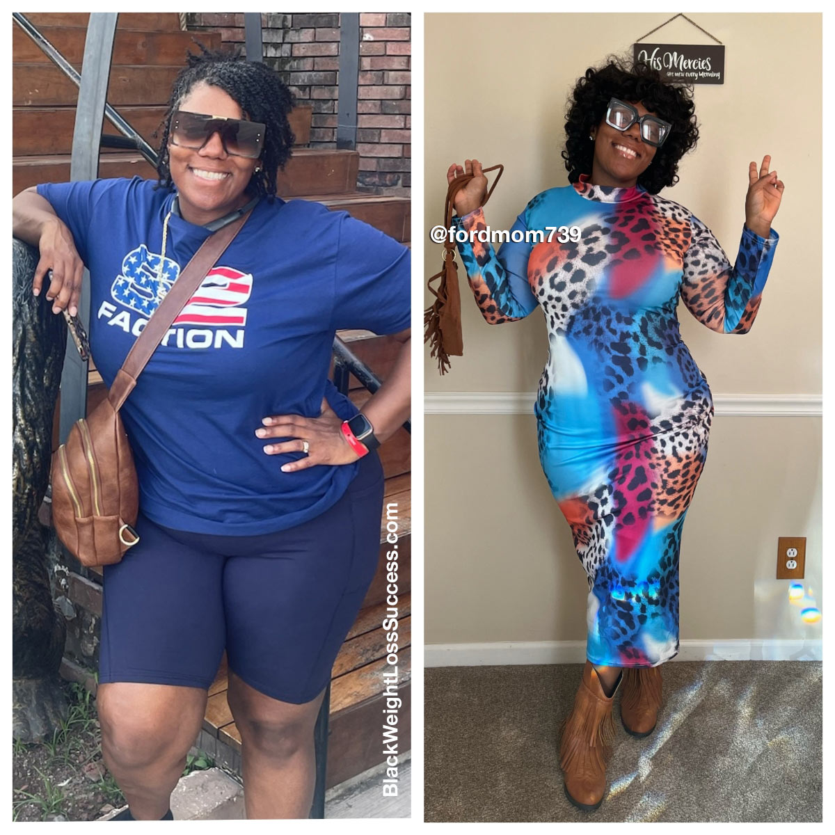 Latricia before and after weight loss