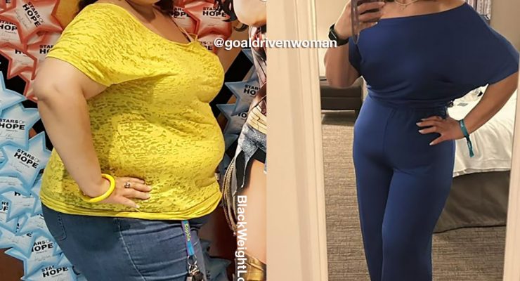 Sophia before and after weight loss